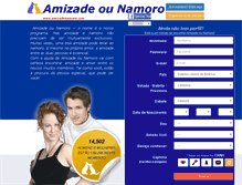 Tablet Screenshot of amizadenamoro.com